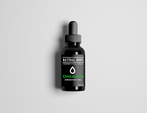 Natural Drops Packaging Design Essential Oils