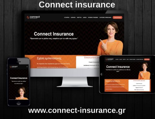 Connect Insurance Παρουσίαση Ιστοσελίδας